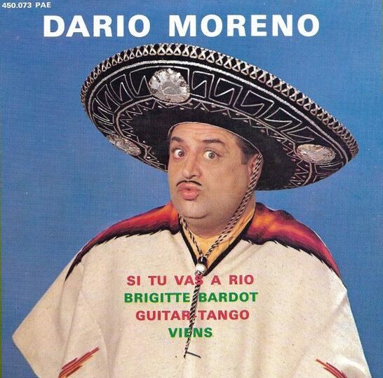 Famous singer Dario Moreno, cultural icon of Izmir