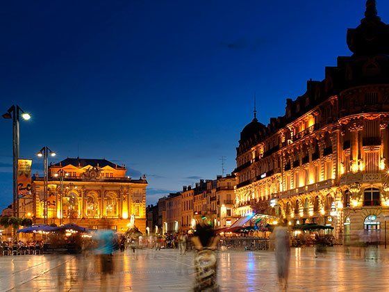 montpellier place de comedie